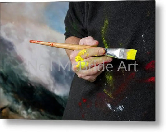 Artist’s Hand Metal Print 10.000’’ x 6.625’’ Metal Print