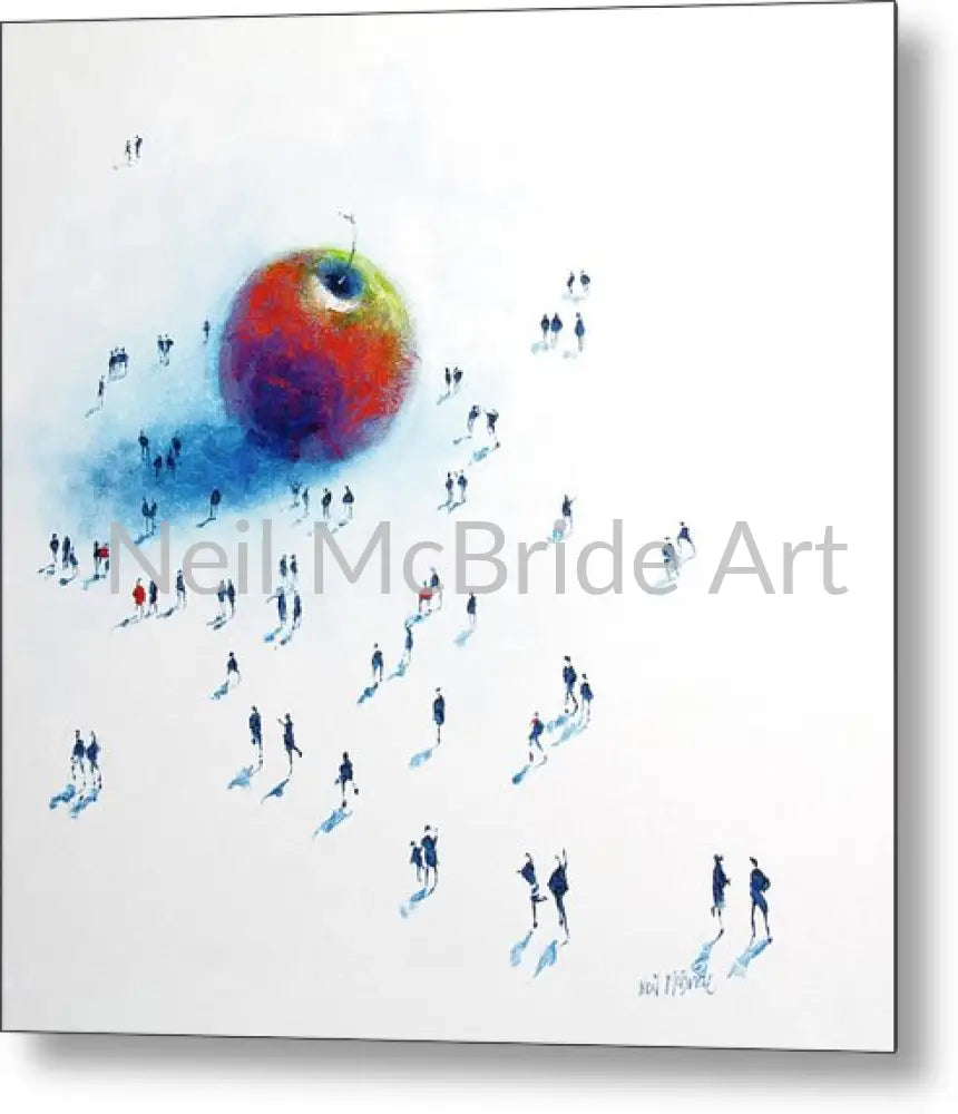 Big Apple 2 Metal Prints 14.000’’ x 14.000’’ Metal Print