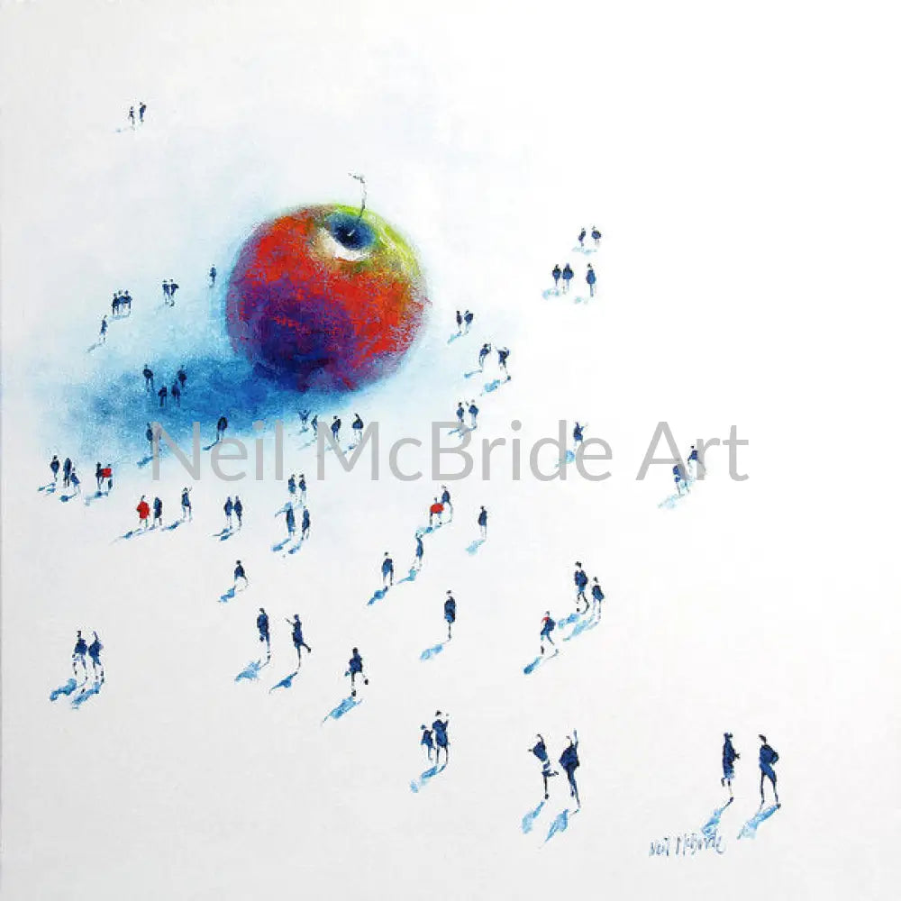 Big Apple 2 - Art Prints on paper by Neil McBride Art