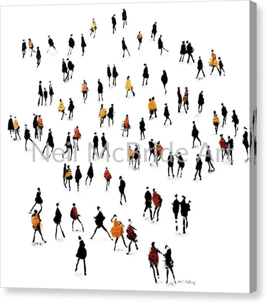 Birging Canvas Print 12.000’’ x 12.000’’ / Mirrored / Glossy Canvas Print
