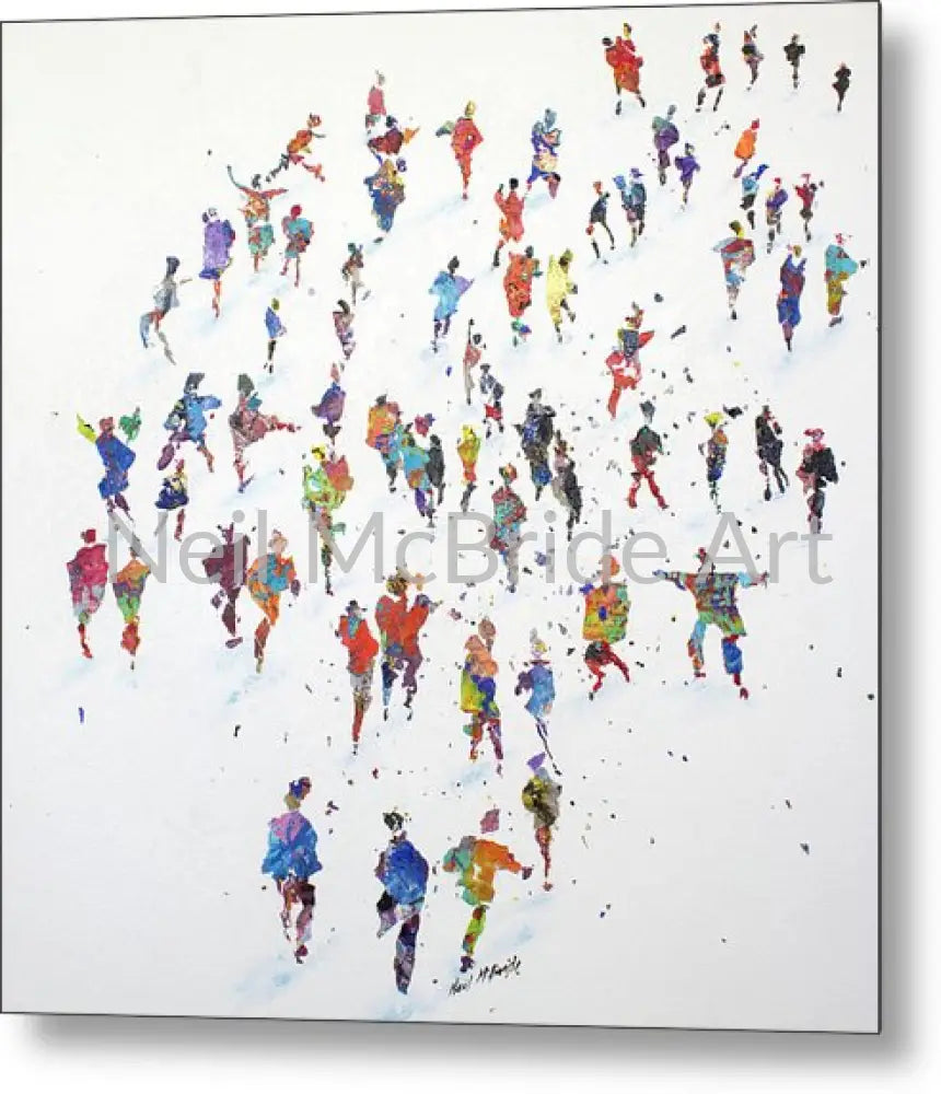 Breezing Through Life - Metal Prints 14’’ x 14’’ Metal Print