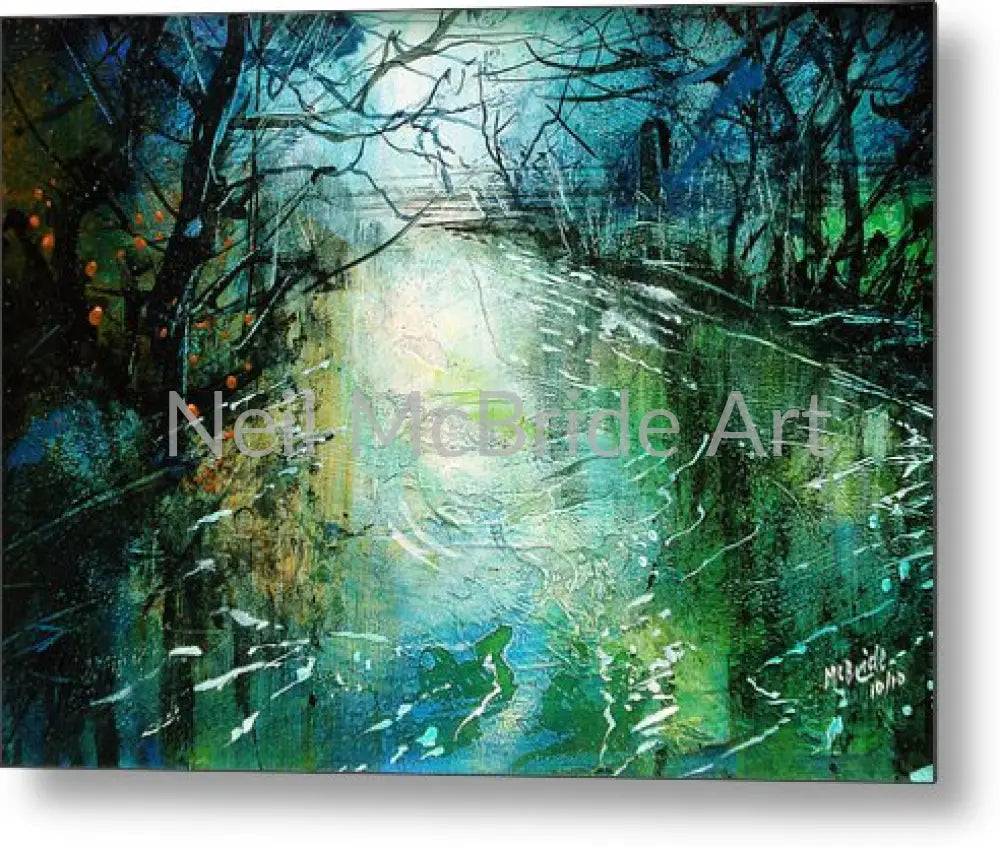 Deep River Pool - Metal Prints 16.000’’ x 11.375’’ Metal Print