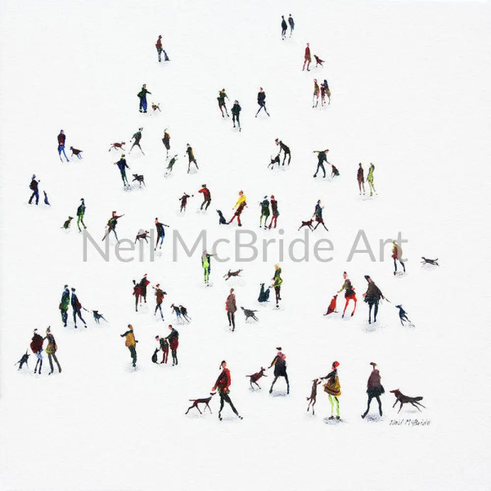 Dog Park - Art Print - Neil McBride Art