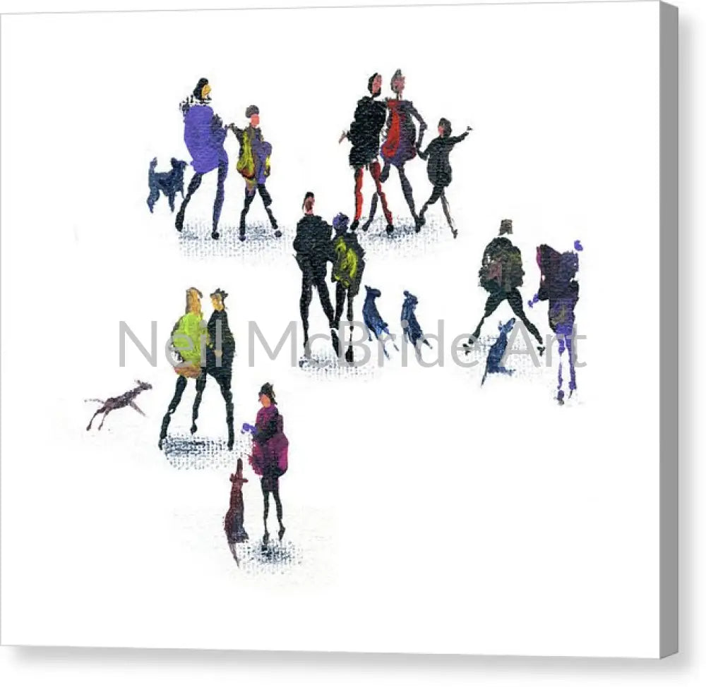 Dog Training art © Neil McBride 2019