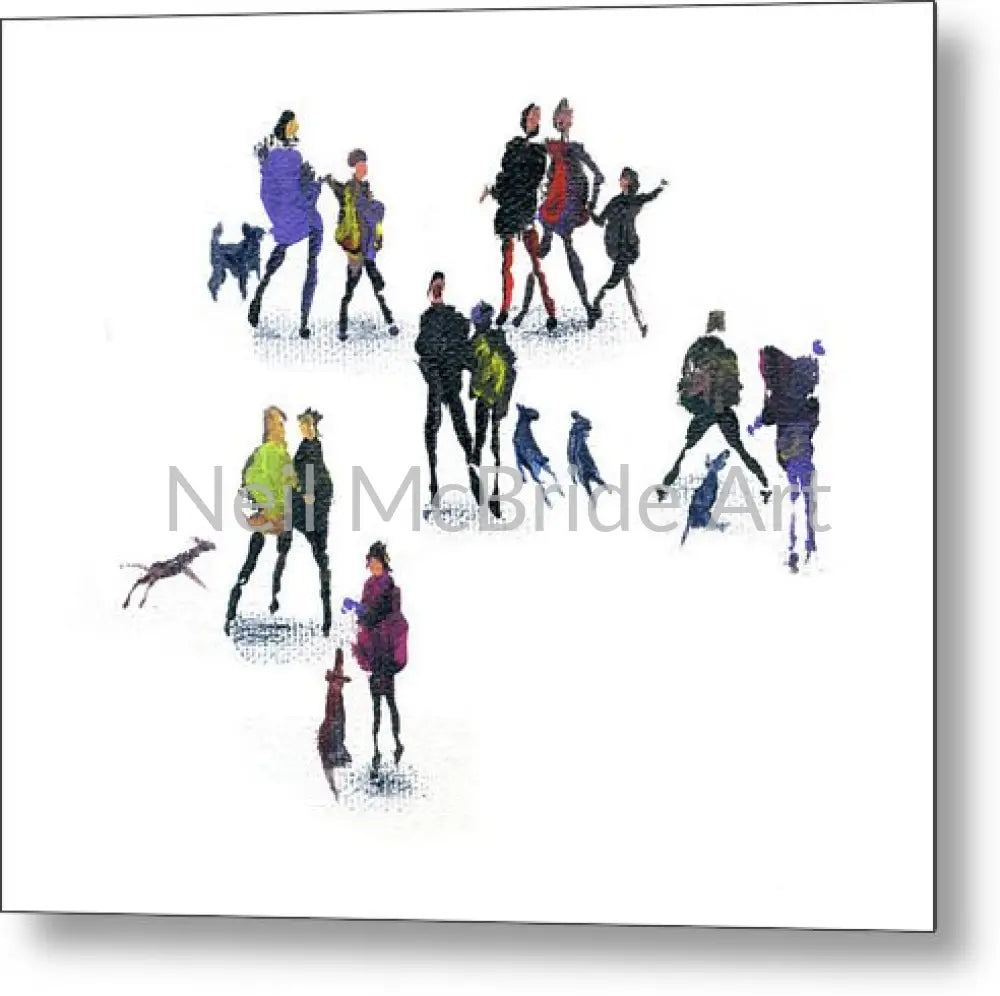 Dog Training Bits - Metal Print 8.000’’ x 6.750’’ Metal Print