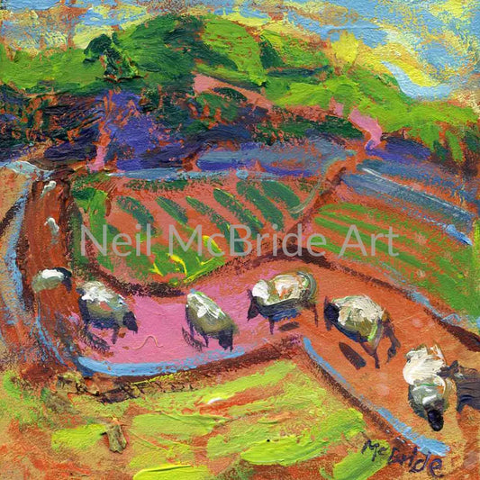 Drovers Road original painting Paintings