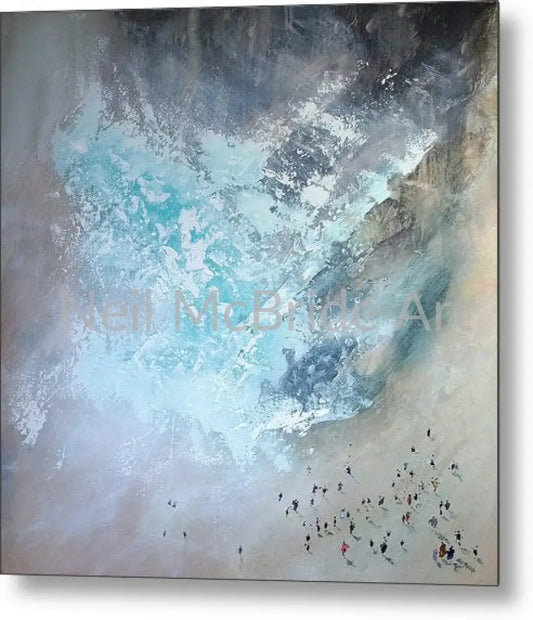 Erosion Metal Print 8.000’’ x 8.000’’ Metal Print