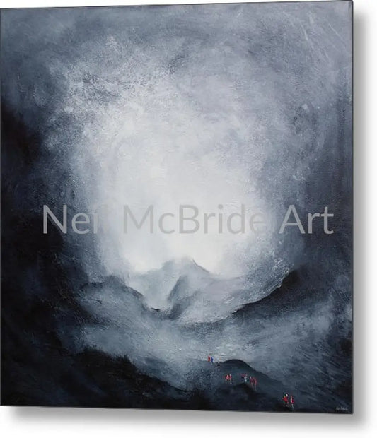 Exploration Metal Prints on aluminium 16’’ x 16’’ Metal Print