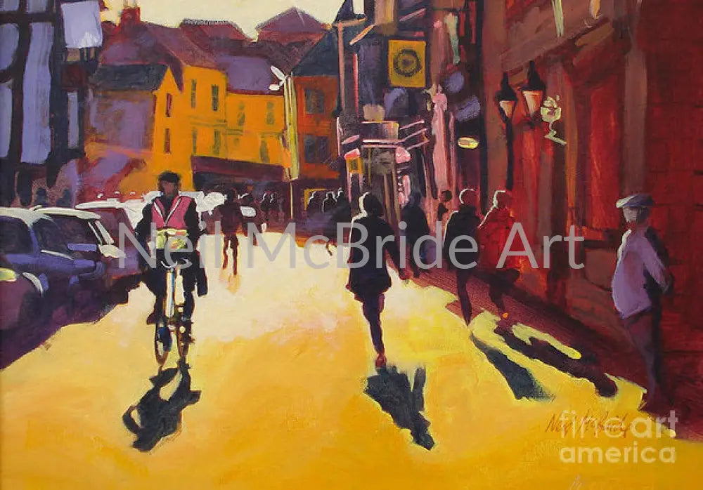 Goodramgate Sunburst in York Paper Print 14.000’’ x 9.750’’ / Archival Matte Paper Art Print