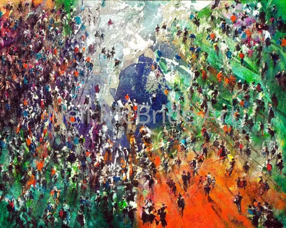 Healing Pond - Original painting - Neil McBride Art