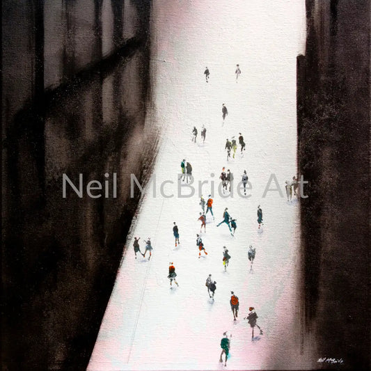 Lost in Franz original painting on canvas Paintings