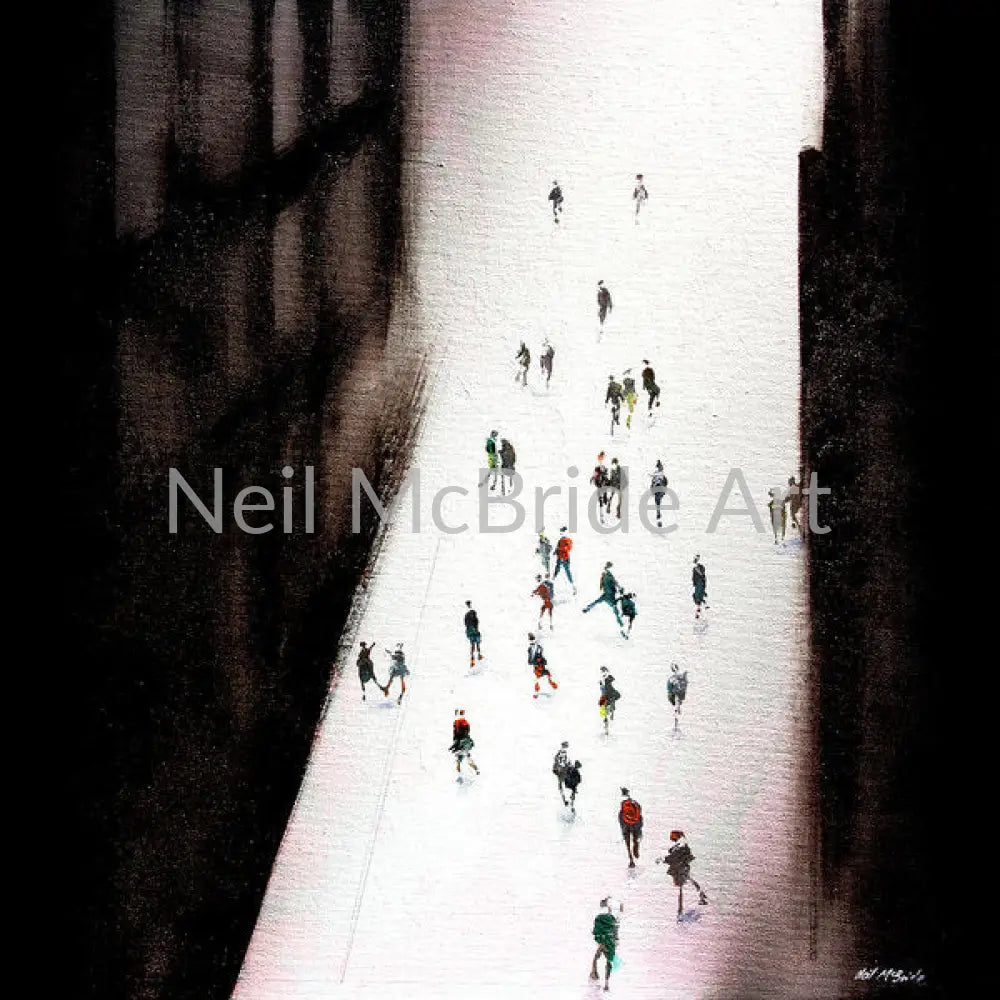 Lost In Franz - Art Print on paper - Neil McBride Art