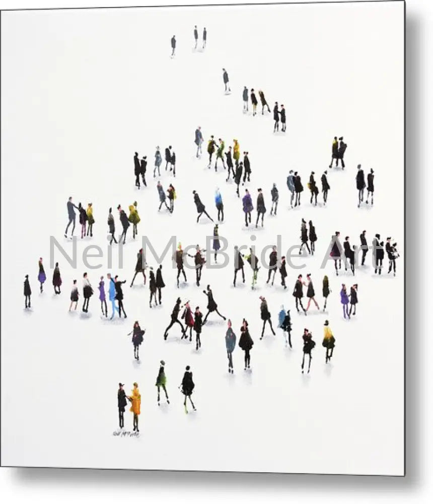 Meet And Greet - Metal Prints 8.000’’ x 8.000’’ Metal Print