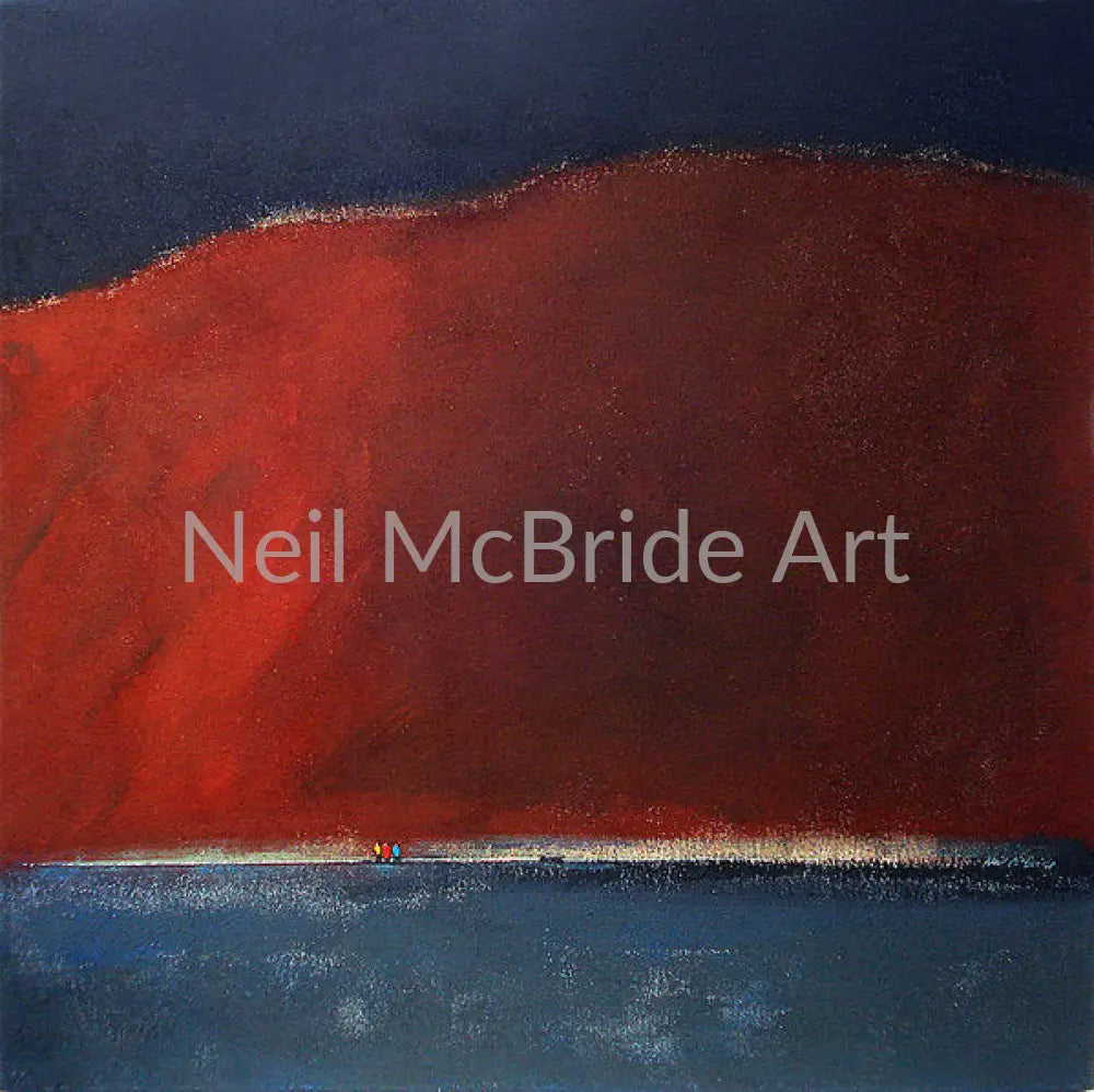 People Absorbing Colour art print on paper from the studio of British visual artist Neil McBride. © Neil McBride 2018