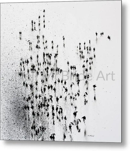 Rain Dance Metal Print 8.000’’ x 8.000’’ Metal Print