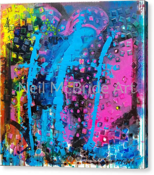 Resurrection Canvas Prints 14.000’’ x 14.000’’ / Mirrored / Glossy Canvas Print