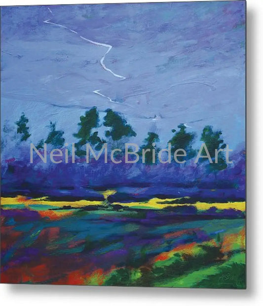 Rosedale Chimney Bank Hill Climb Metal Print 14.000’’ x 14.000’’ Metal Print