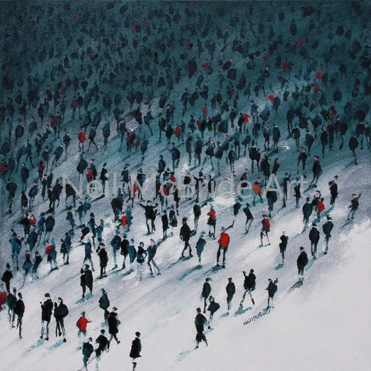 School’s Out! Paper Print 8.000’’ x 8.000’’ / Archival Matte Paper Art Print