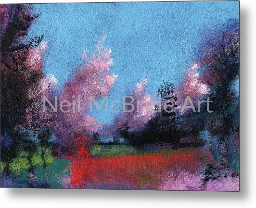 Seeing Red Metal Print 14.000’’ x 9.500’’ Metal Print
