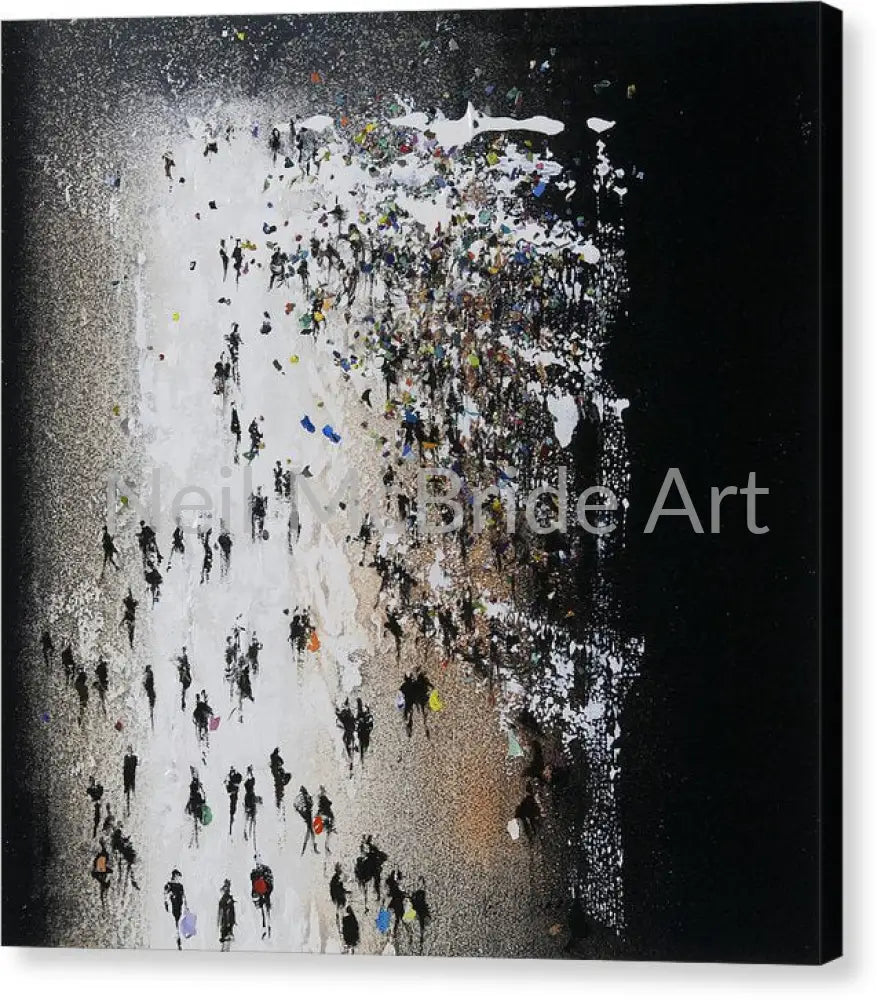 Shop Until You Drop Canvas Prints 16.000’’ x 16.000’’ / Mirrored / Glossy Canvas Print