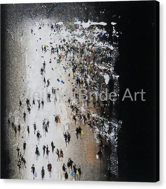 Shop Until You Drop Canvas Prints 16.000’’ x 16.000’’ / Mirrored / Glossy Canvas Print