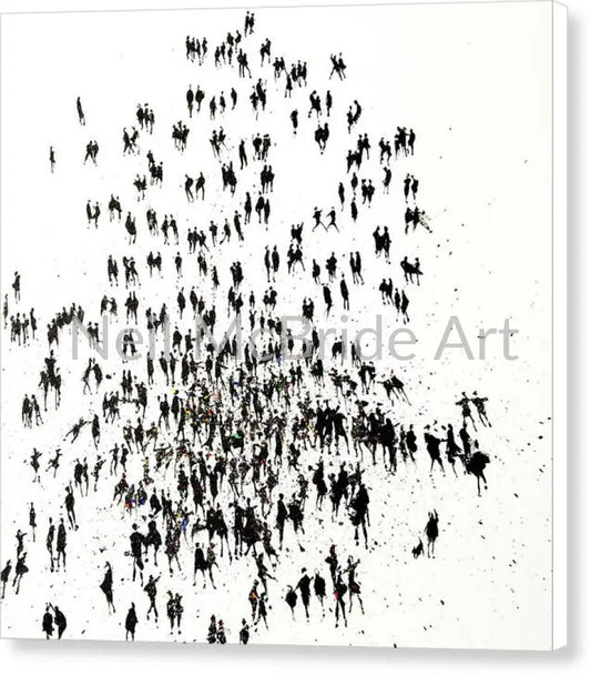 Spot Of Bother Canvas Prints 16’’ x 16’’ / White / Glossy Canvas Print