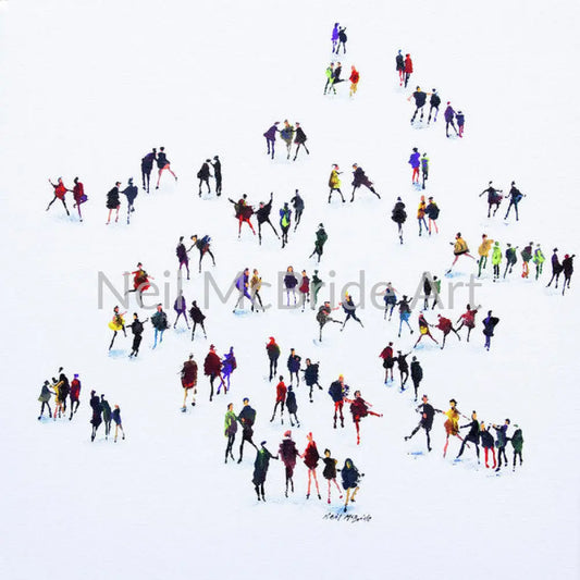 Striking A Pose Paper Print 8.000’’ x 8.000’’ / Archival Matte Paper Art Print