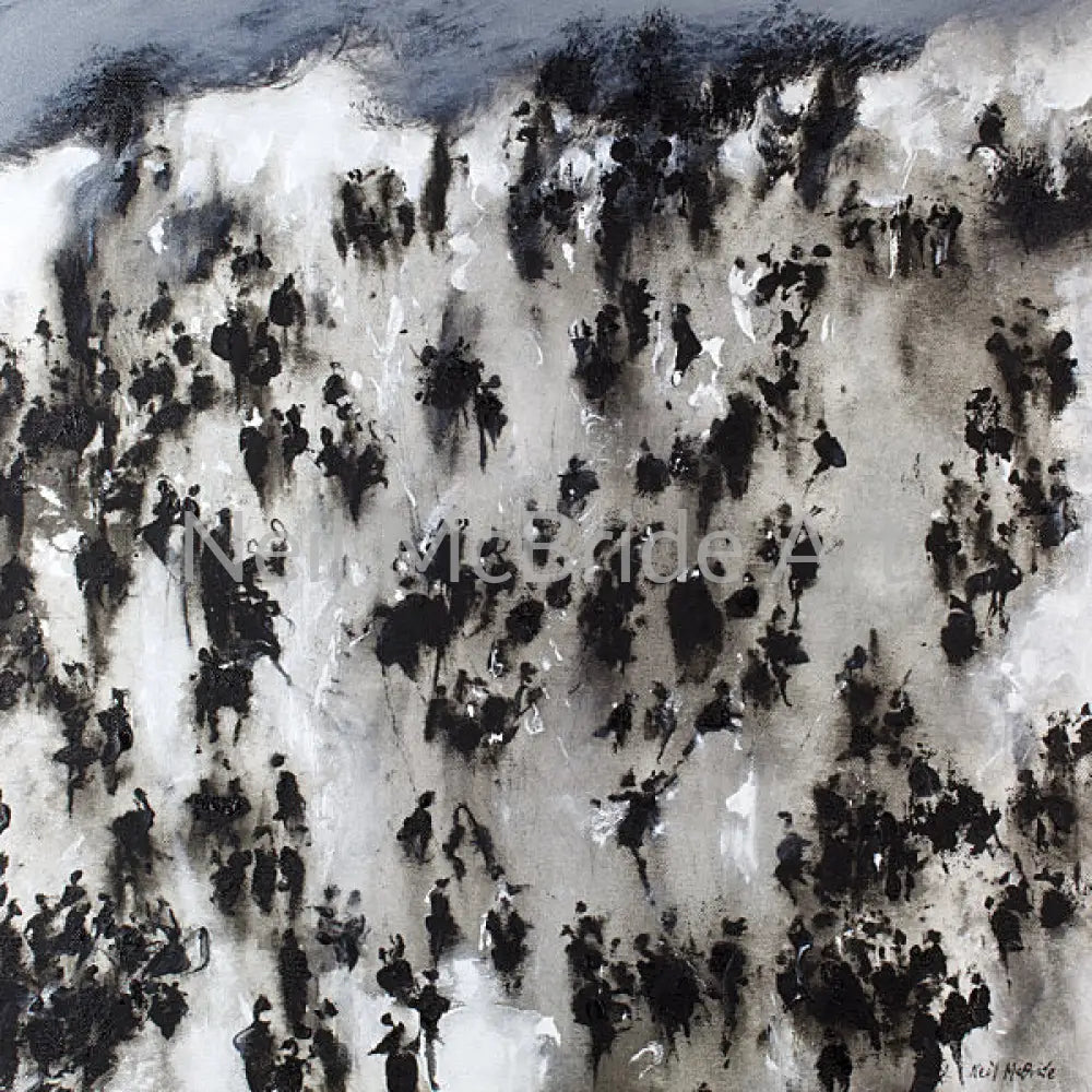 Walking En-masse is an artwork with that feel good factor. © Neil McBride 2023