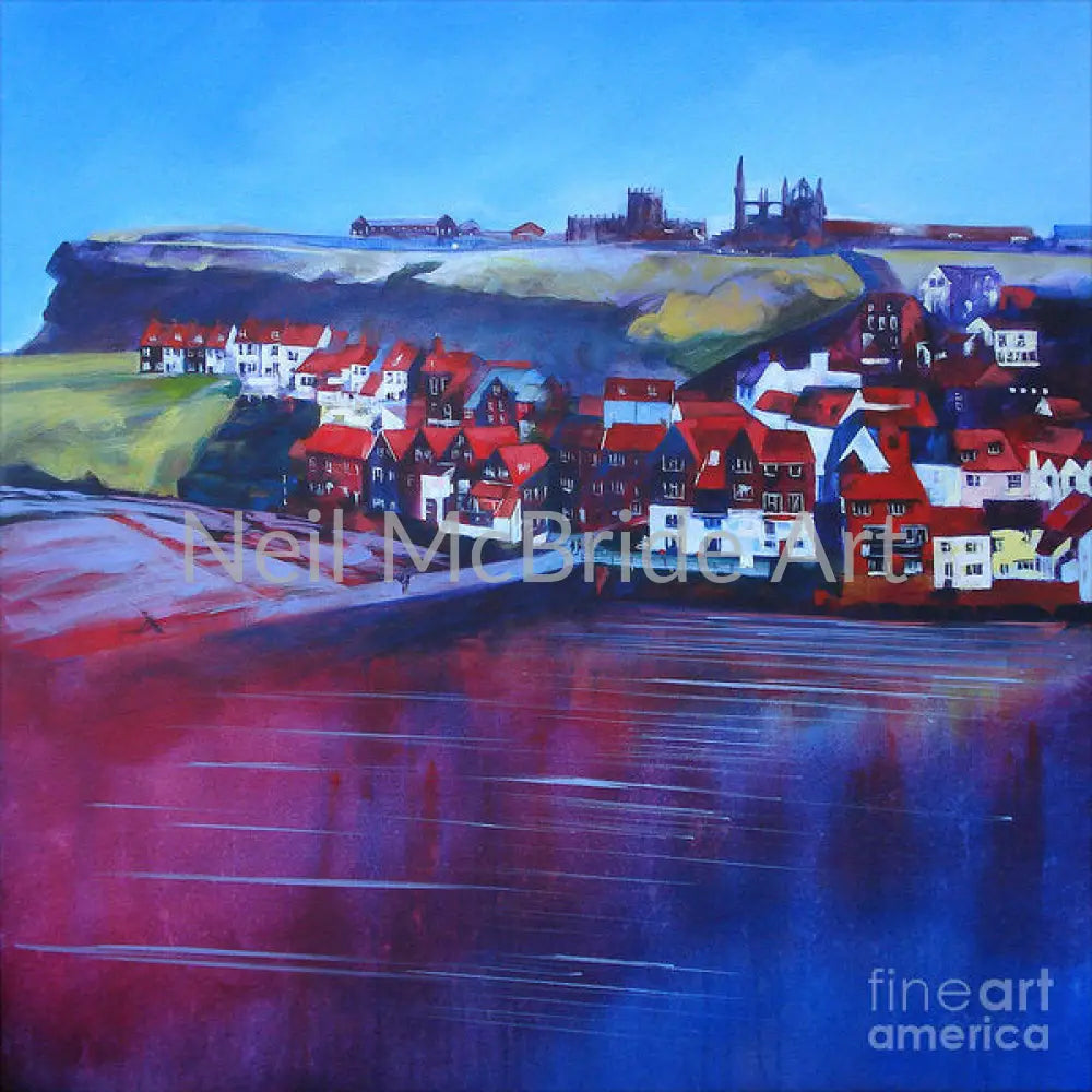 Whitby Smokehouses Paper Print 14.000’’ x 14.000’’ / Somerset Velvet Art Print
