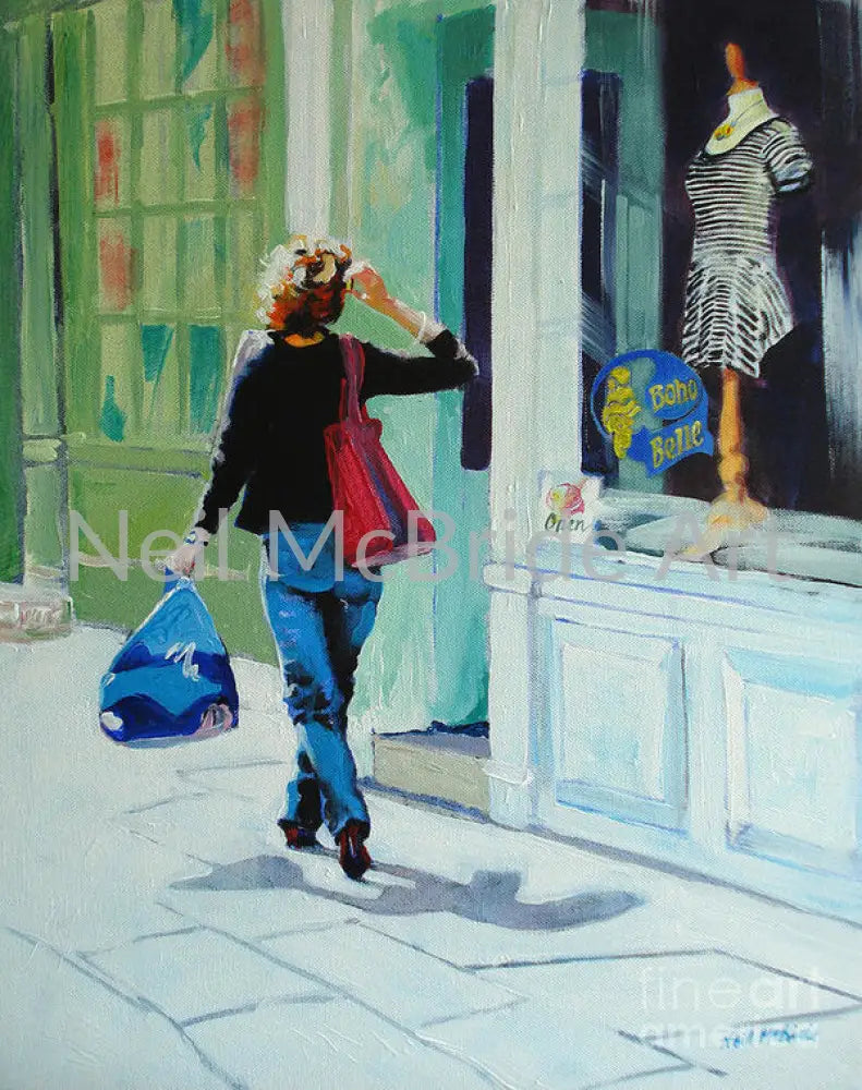 Window Shopping Art Print 11.000’’ x 14.000’’ / Archival Matte Paper Art Print