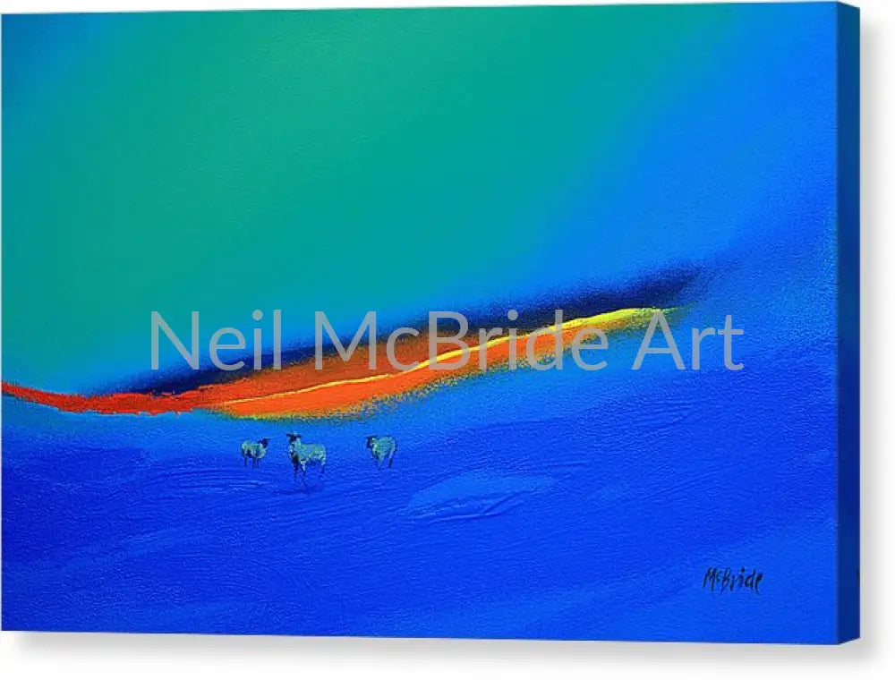Yellow Brick Road Art Print © Neil McBride 2018