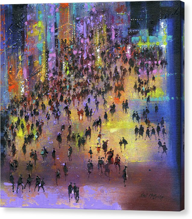 Townscape art © Neil McBride 2019