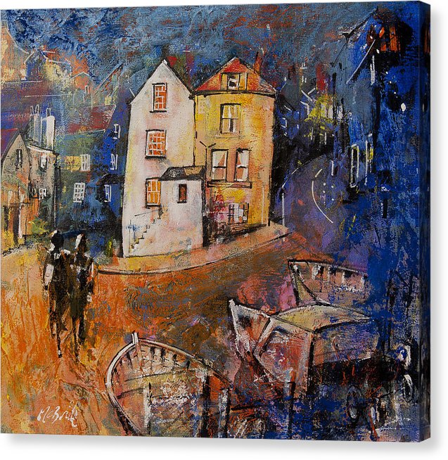 Robin Hood's Bay art © Neil McBride 2019