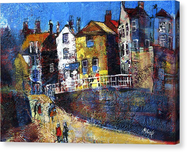 Robin Hood's Bay art © Neil McBride 2019
