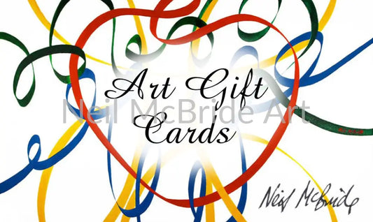Art Gift Cards to buy Neil Mcbride art.