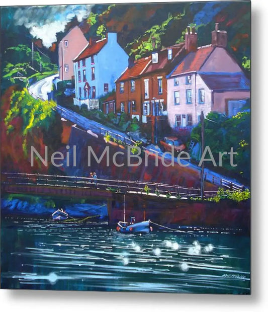 Staithes art featuring Cowbar in Yorkshire by Neil McBride