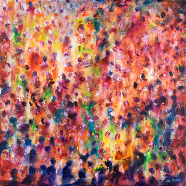 Vigil is an original painting sure to keep your faith in art alive. Original art ©Neil McBride.2023