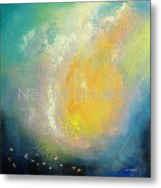 Lava Bomb - Metal Print 8.000’’ x 8.000’’ Metal Print