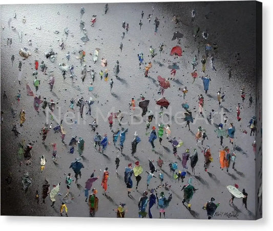 Moonwalk Canvas Print 14.000’’ x 10.250’’ / Mirrored / Glossy Canvas Print