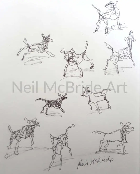 Sketchbook drawings by Neil McBride © Neil Mcbride 2020