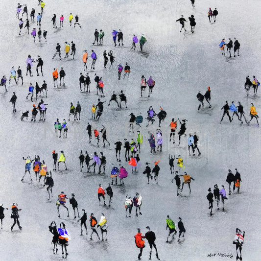 On The Beat Art Prints on paper. 12.000’’ x 12.000’’ / Somerset Velvet Art Print
