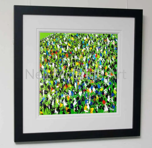 Race Day with vicar and tart. Paintings