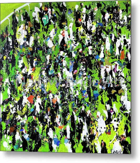 Race Meeting Metal Print 12.000’’ x 12.000’’ Metal Print