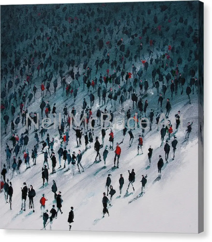 Crowds art © Neil McBride 2019