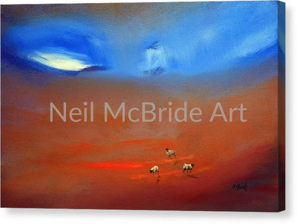 Storm Brewing art on canvas prints © Neil McBride 2019