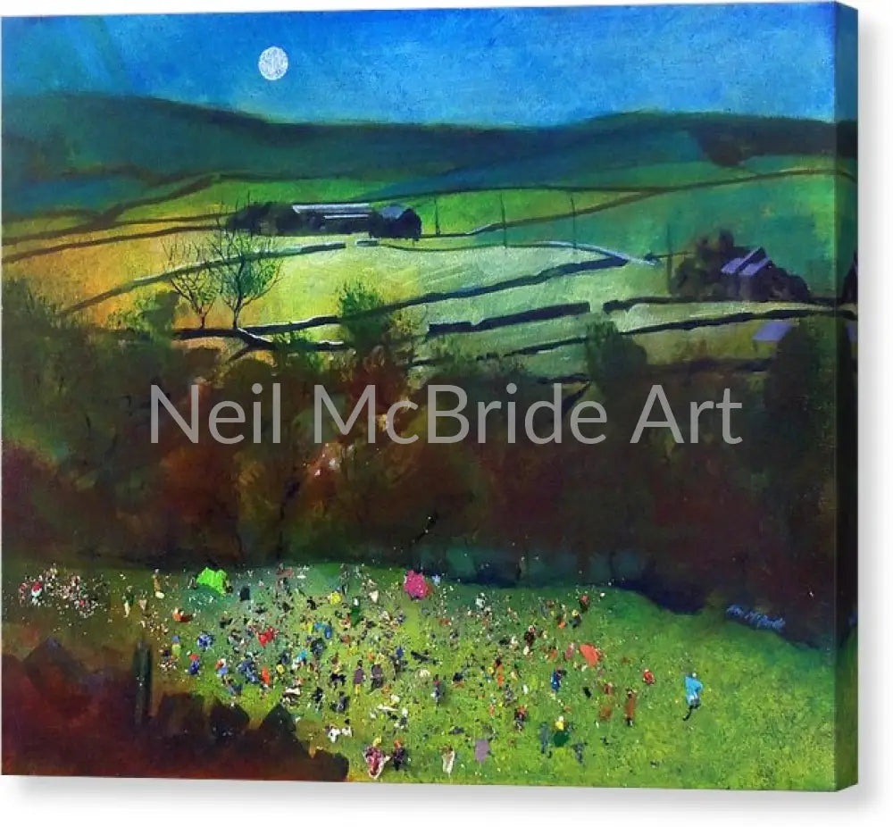 Landscape canvas prints by Yorkshire landscape artist Neil McBride © Neil McBride 2023