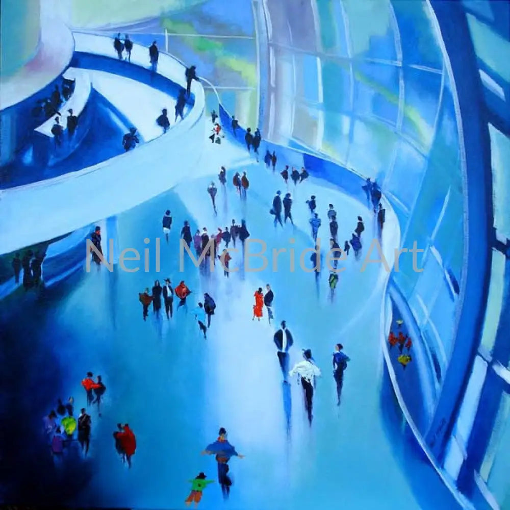The Sage, Gateshead - Original art on canvas - Neil McBride Art