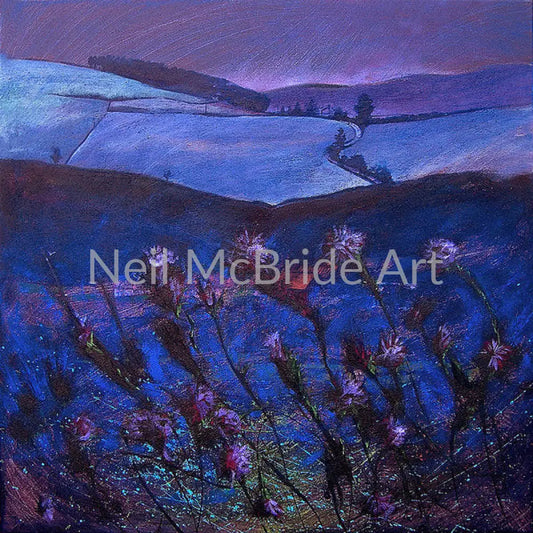 Thistles in Fryup Paper Prints 14.000’’ x 14.000’’ / Somerset Velvet Art Print
