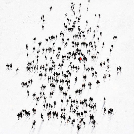 Alone in a Crowd - Art Prints on archival paper