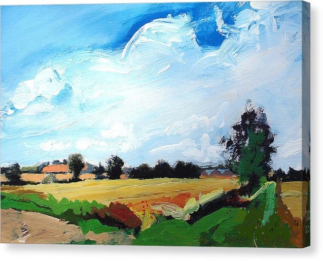 Art prints of Yorkshire on canvas . Corner of Yorkshire © Neil McBride 2024